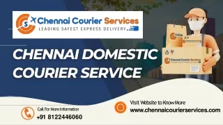 Best Domestic Courier Booking Service in Chennai