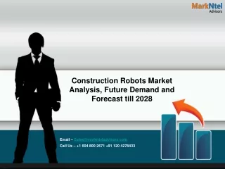 construction robots market analysis future demand