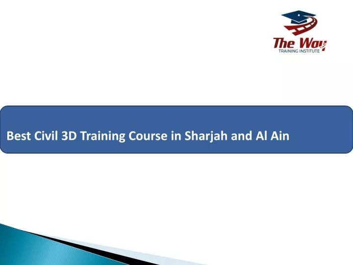 best civil 3d training course in sharjah