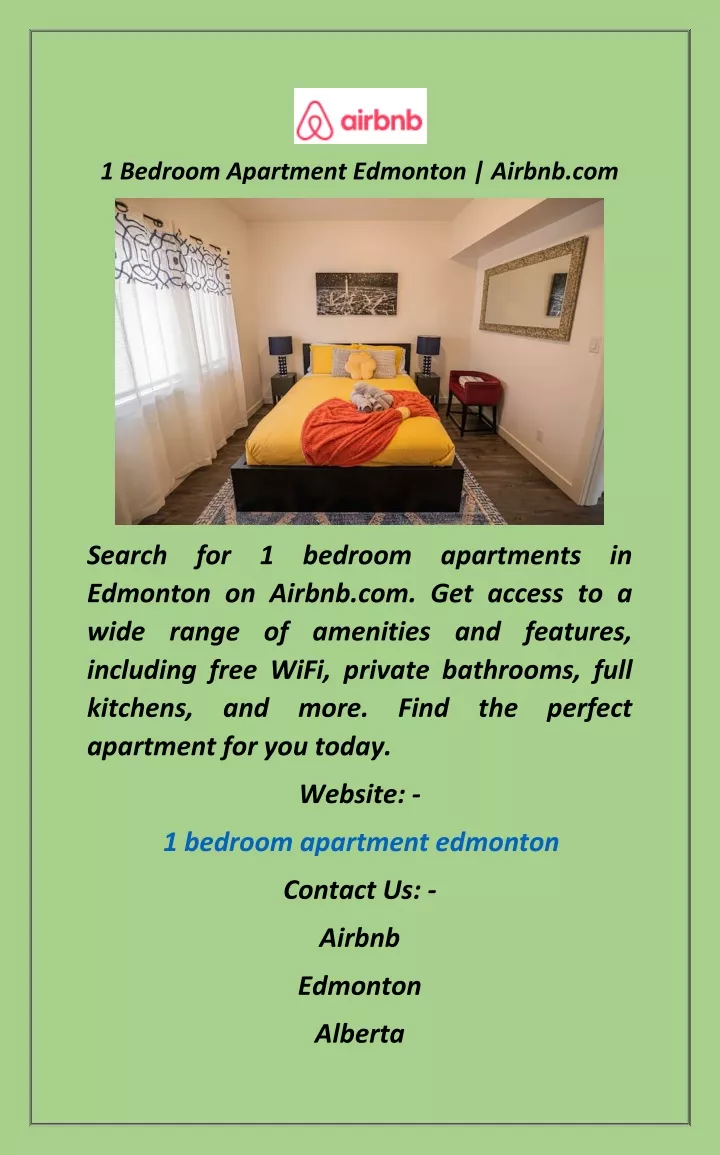 1 bedroom apartment edmonton airbnb com