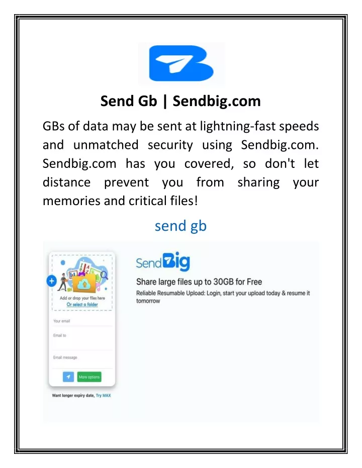 sendspace gb