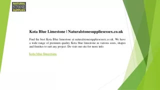 Kota Blue Limestone  Naturalstonesuppliesessex.co.uk