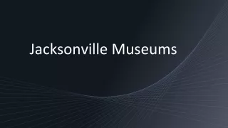 Jacksonville Museums
