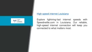 high speed internet louisiana explore lightning