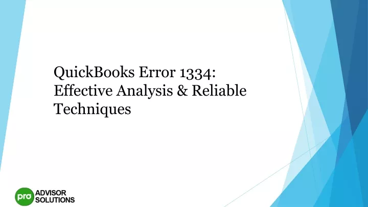 quickbooks error 1334 effective analysis reliable