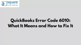 quickbooks error code 6010 what it means