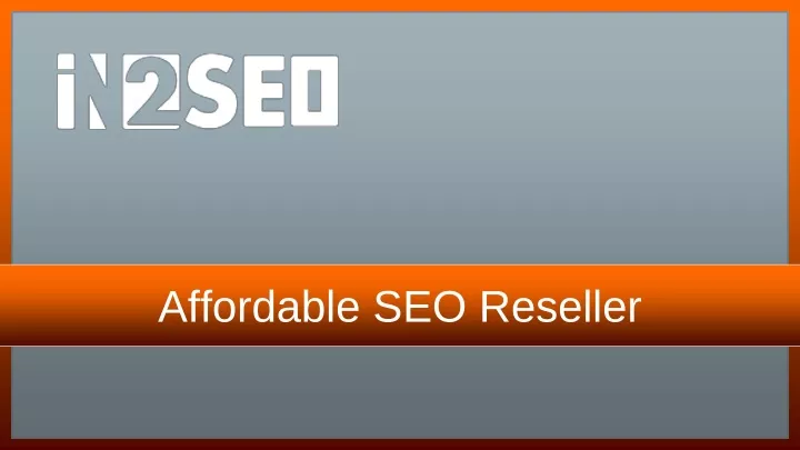 affordable seo reseller