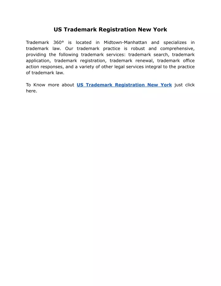 us trademark registration new york