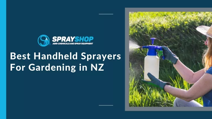 best handheld sprayers for gardening in nz