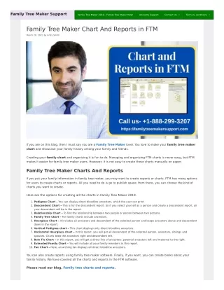 family tree maker support