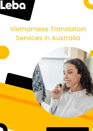 Vietnamese Translation Services in Australia