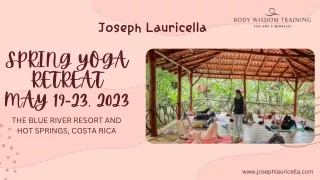 Spring yoga retreat classes by joseph lauricella at  costa rica