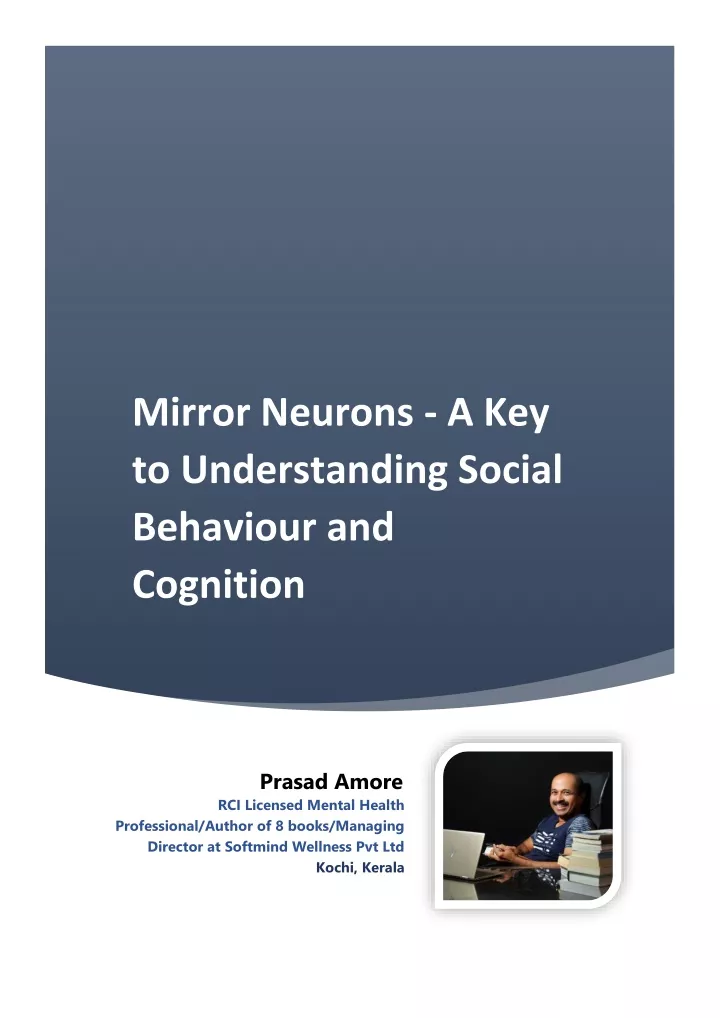 mirror neurons a key to understanding social
