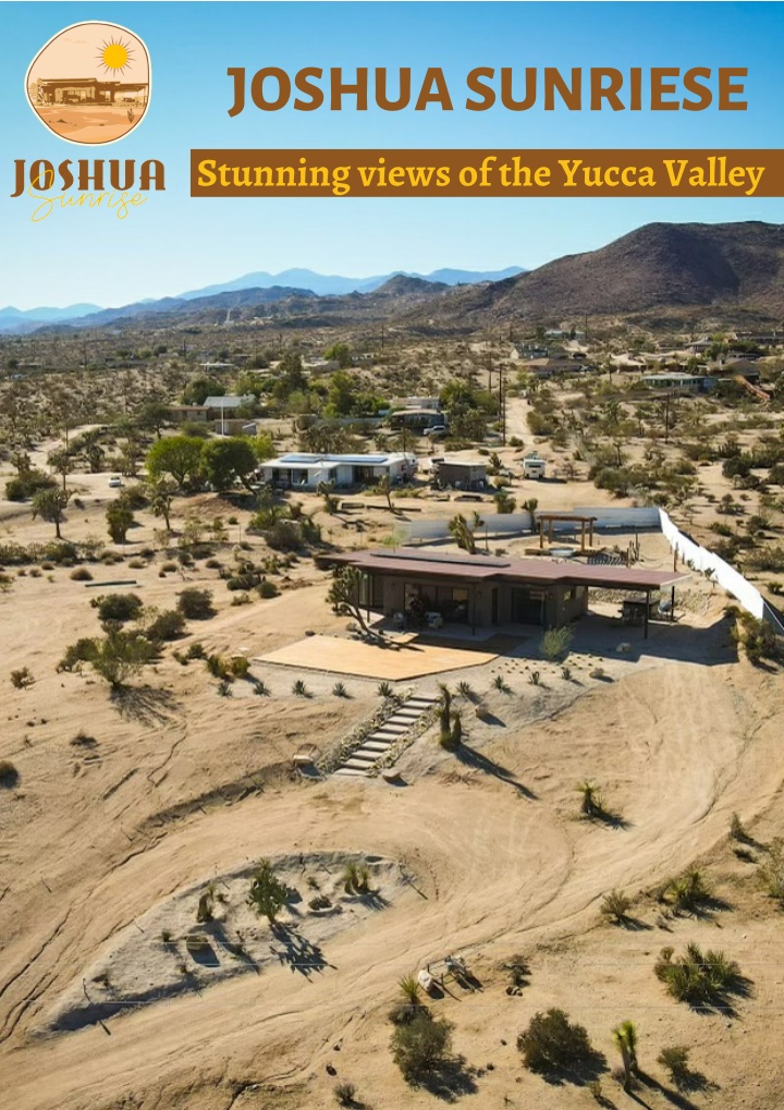 joshua sunriese stunning views of the yucca valley