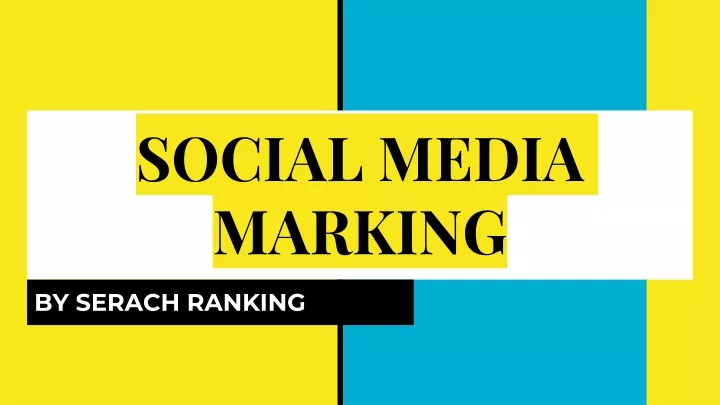 social media marking