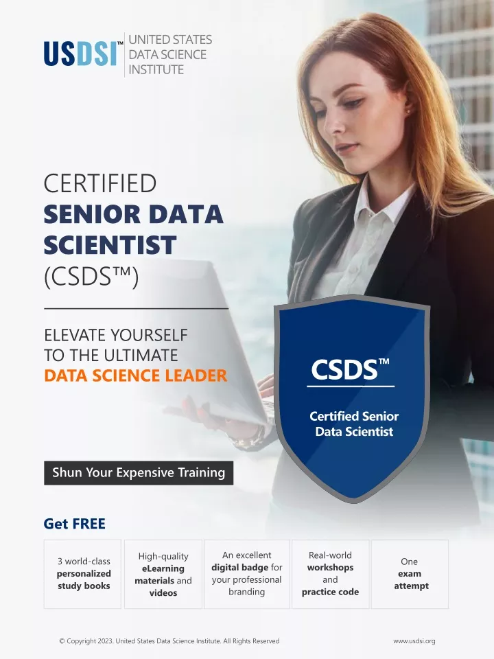 certified senior data scientist csds