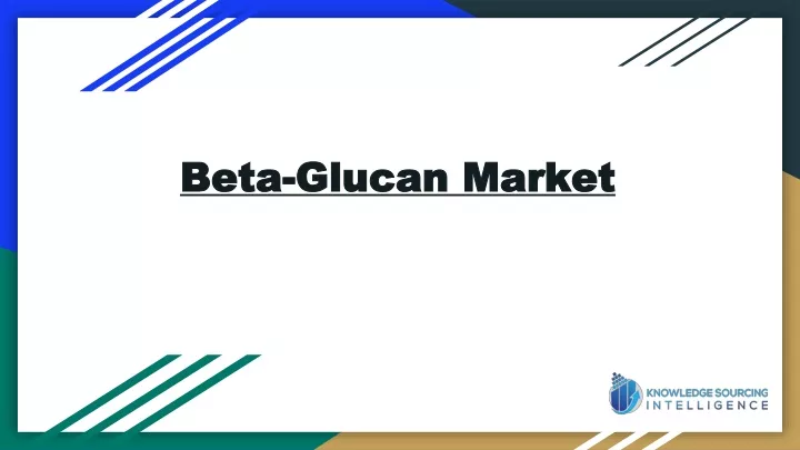 beta glucan market