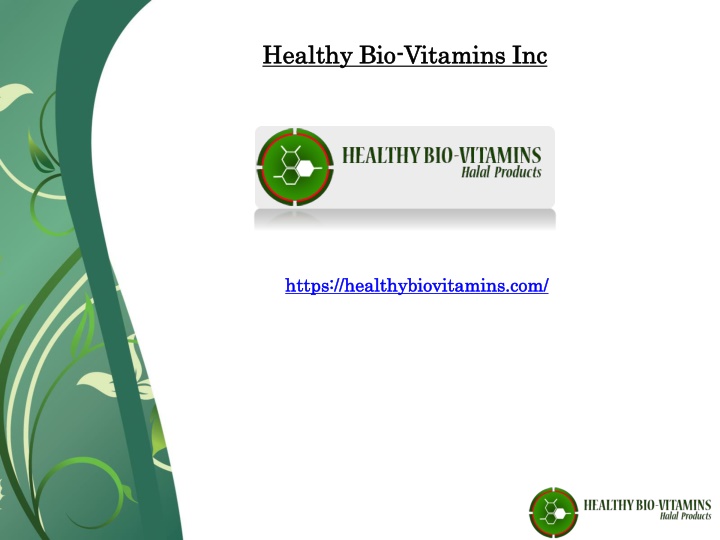 healthy bio vitamins inc