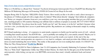 https www dope review com profitchat review what
