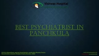 Best Psychaitrist in Panchkula