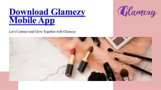 Download Glamezy Mobile App