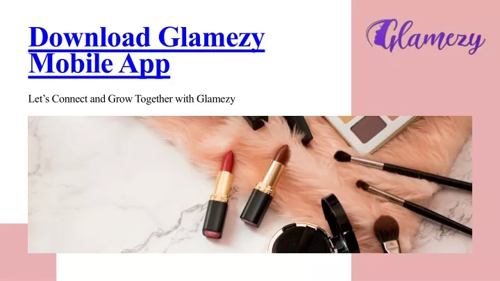 download glamezy mobile app