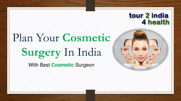 plan your cosmetic surgery in india