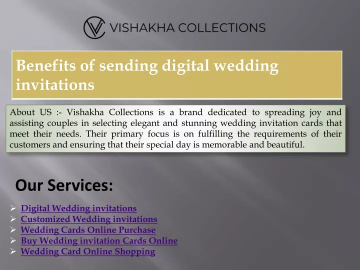 about us vishakha collections is a brand