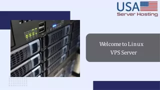 w e l c o m e t o linux vps server