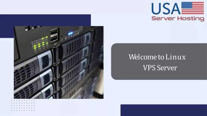 w e l c o m e t o linux vps server