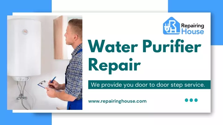 water purifier repair