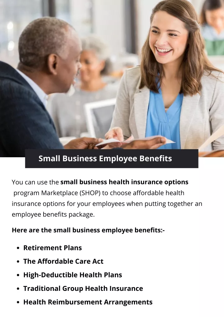 small business employee benefits