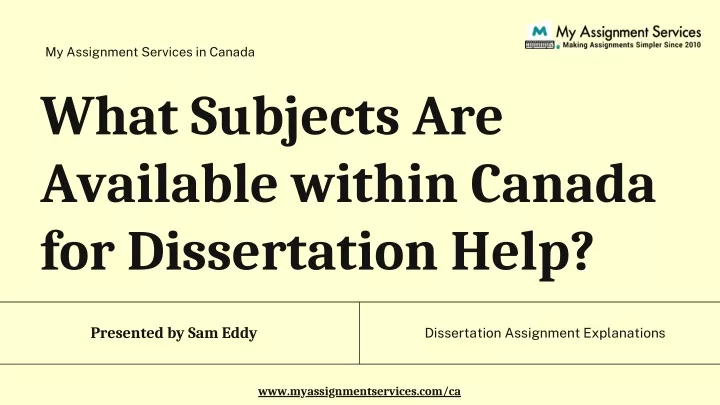 my assignment services in canada