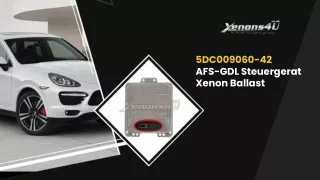 5dc009060 42 afs gdl steuergerat xenon ballast