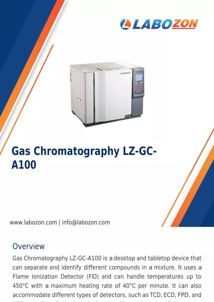 gas chromatography lz gc a100