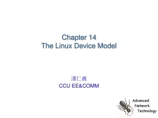 chapter 14 the linux device model