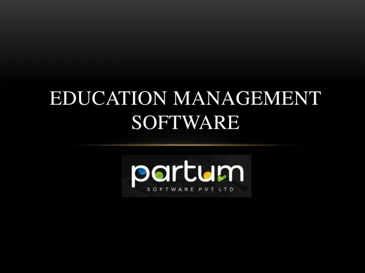 education management software