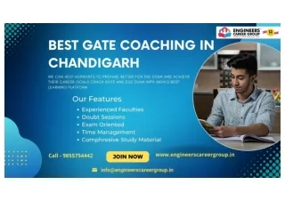 Best GATE Coaching in Chandigarh..