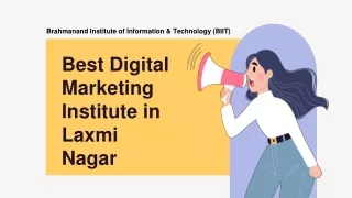 Best Digital  Marketing  Institute in  Laxmi Nagar