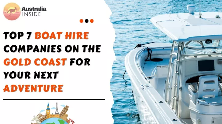 top 7 boat hire companies on the gold coast