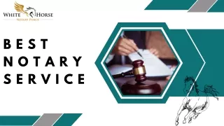 Top Quality Notary Services in London
