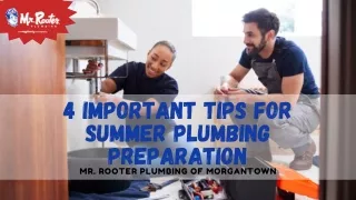 4 Important Tips for Summer Plumbing Preparation