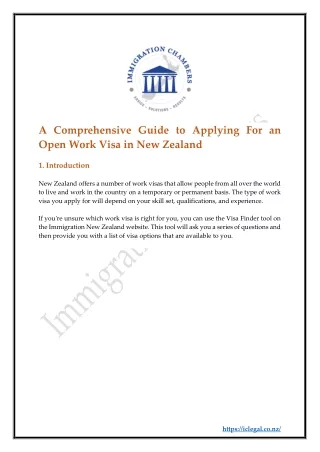 a comprehensive guide to applying for an open