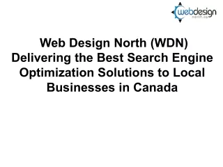 web design north wdn delivering the best search