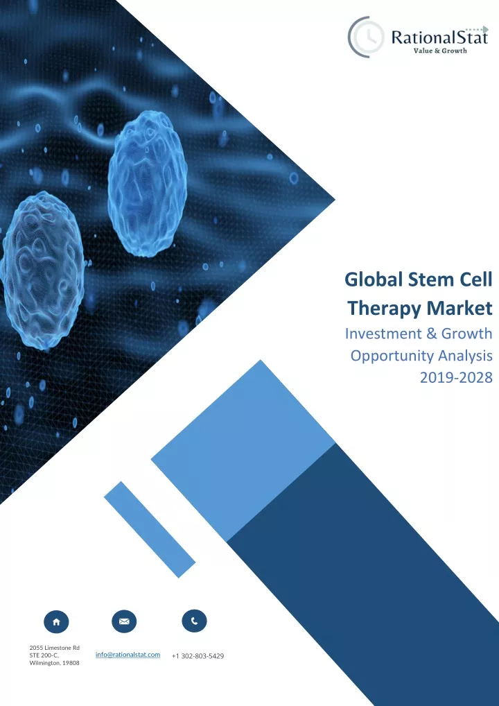 global stem cell therapy market investment growth