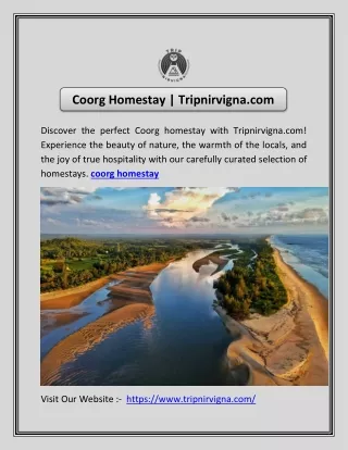 coorg homestay tripnirvigna com