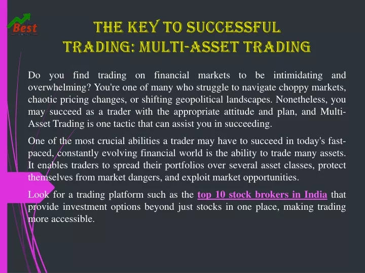 do you find trading on financial markets