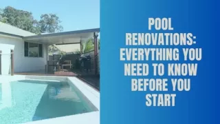 IPool Renovations Everything You Need To Know Before You Start