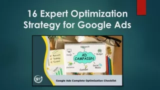 16 Expert Optimization Strategy for Google Ads