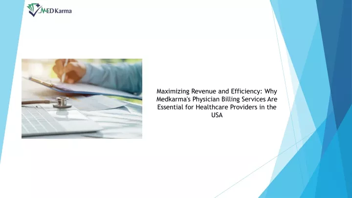 maximizing revenue and efficiency why medkarma